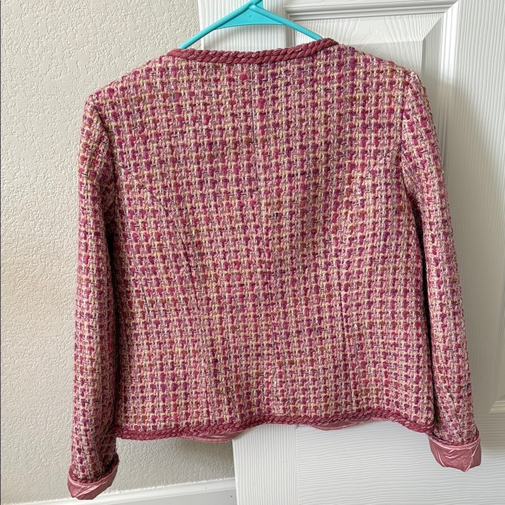 Pink Tweed Jacket - Picture 3 of 4